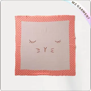 Cat Face Blanket