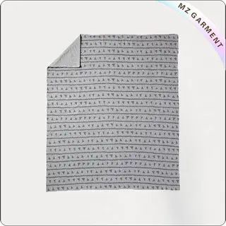 Geometric Print Blanket