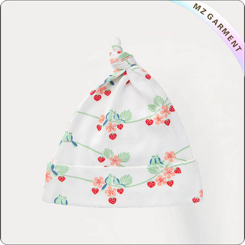 Kids Bluebirds Knotted Cap