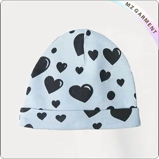 Kids Hearts Blue Cap
