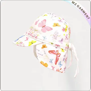 Kids Bambini Butterfly Cap