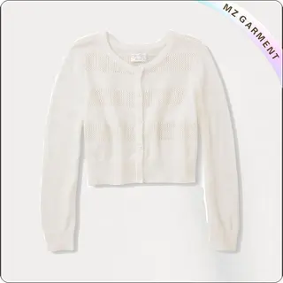 Kids Pointelle Cardigan