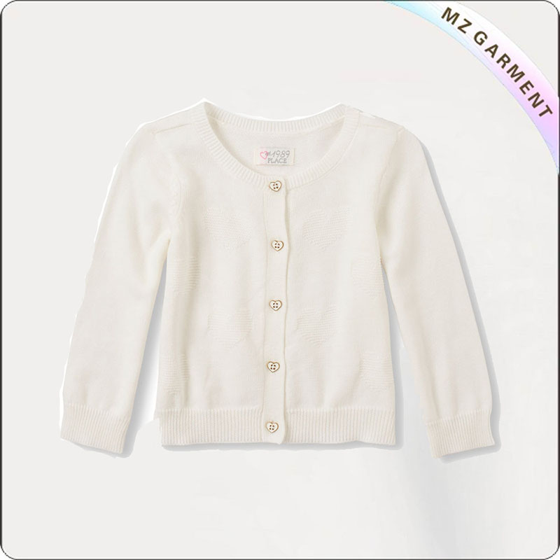 White Pretty Cardigan