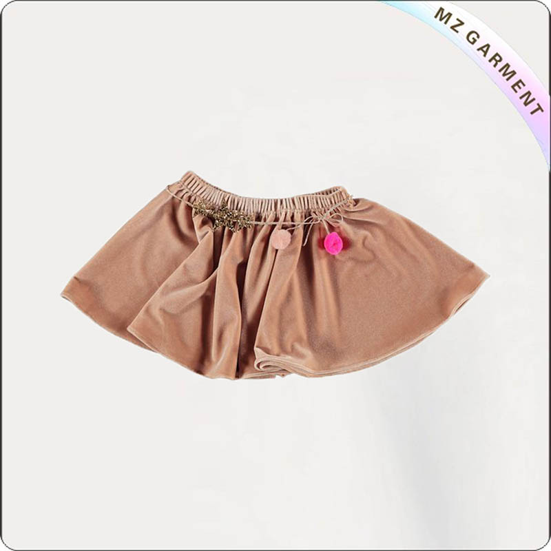 Kids Brown Skirt