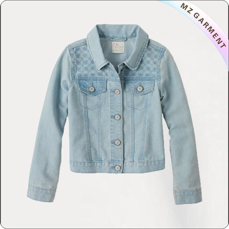 Lace Denim Jacket