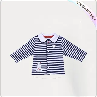 Girls Striped Jacket
