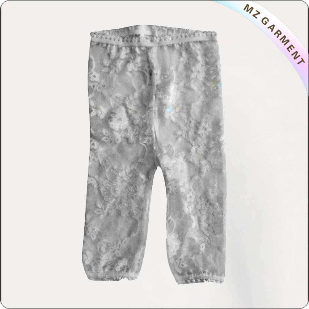 Baby Girl Grey Lace Legging