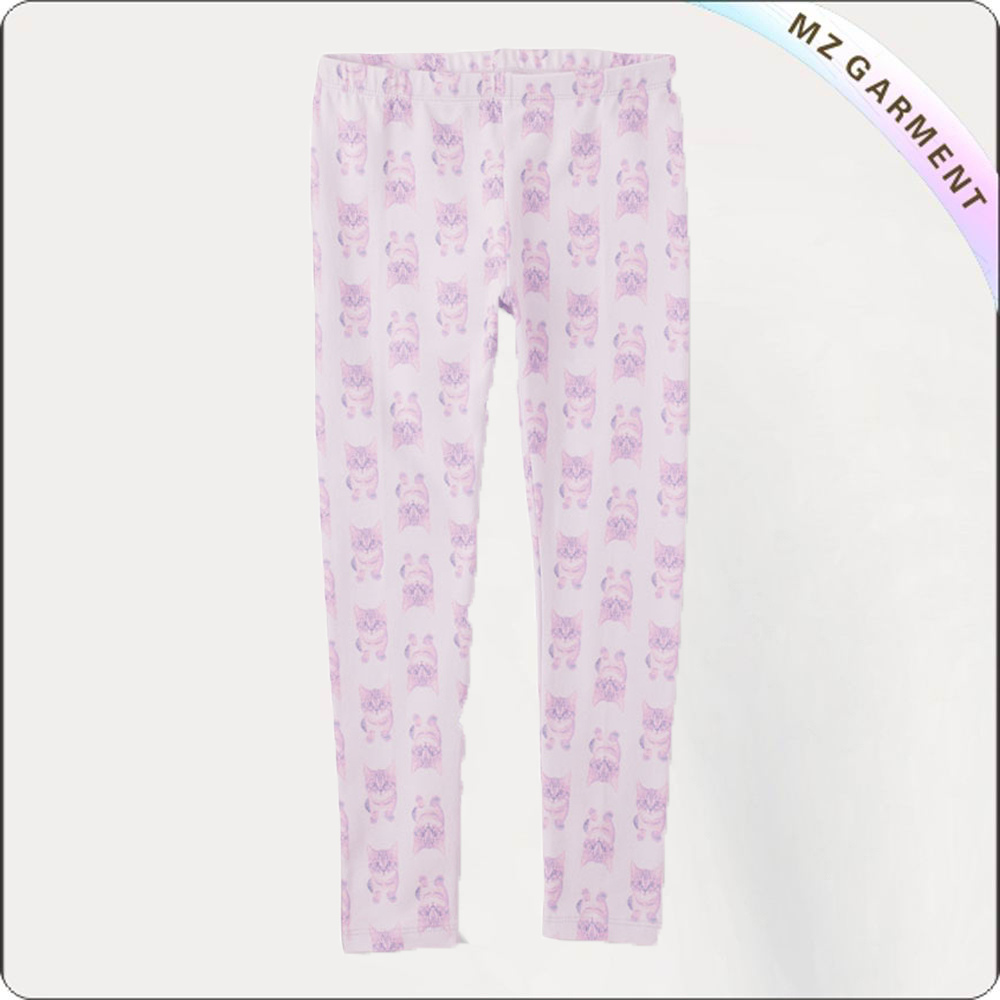 Cat Print Legging