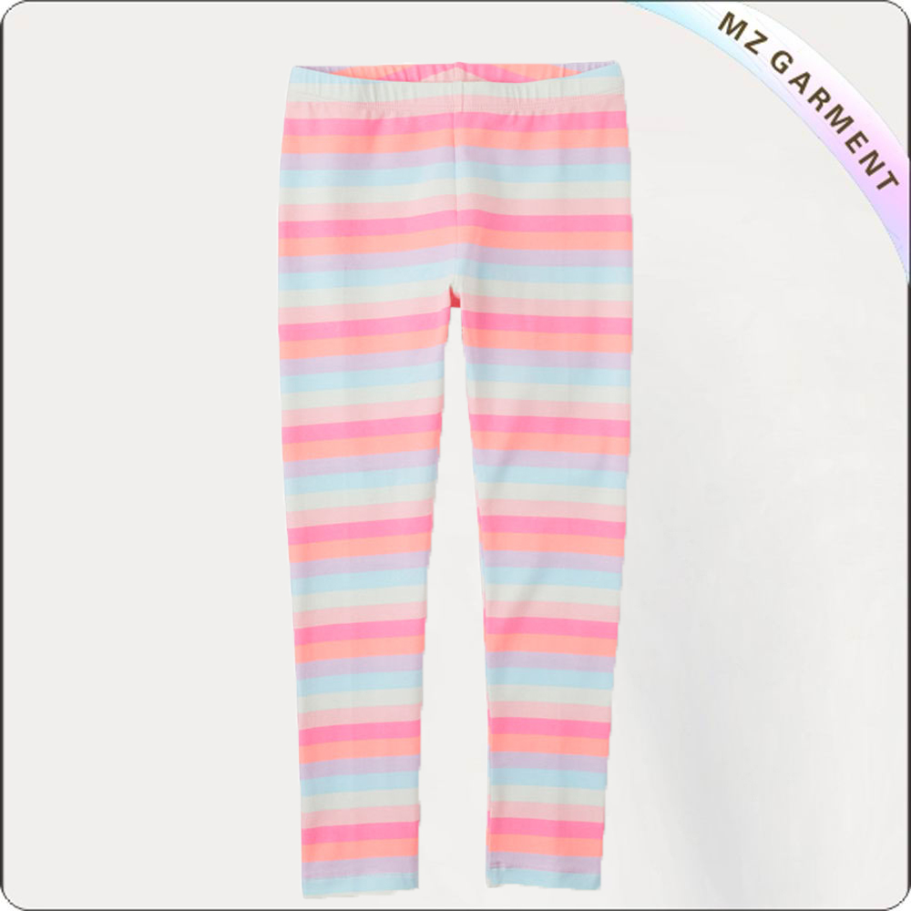 Rainbow Striped Legging