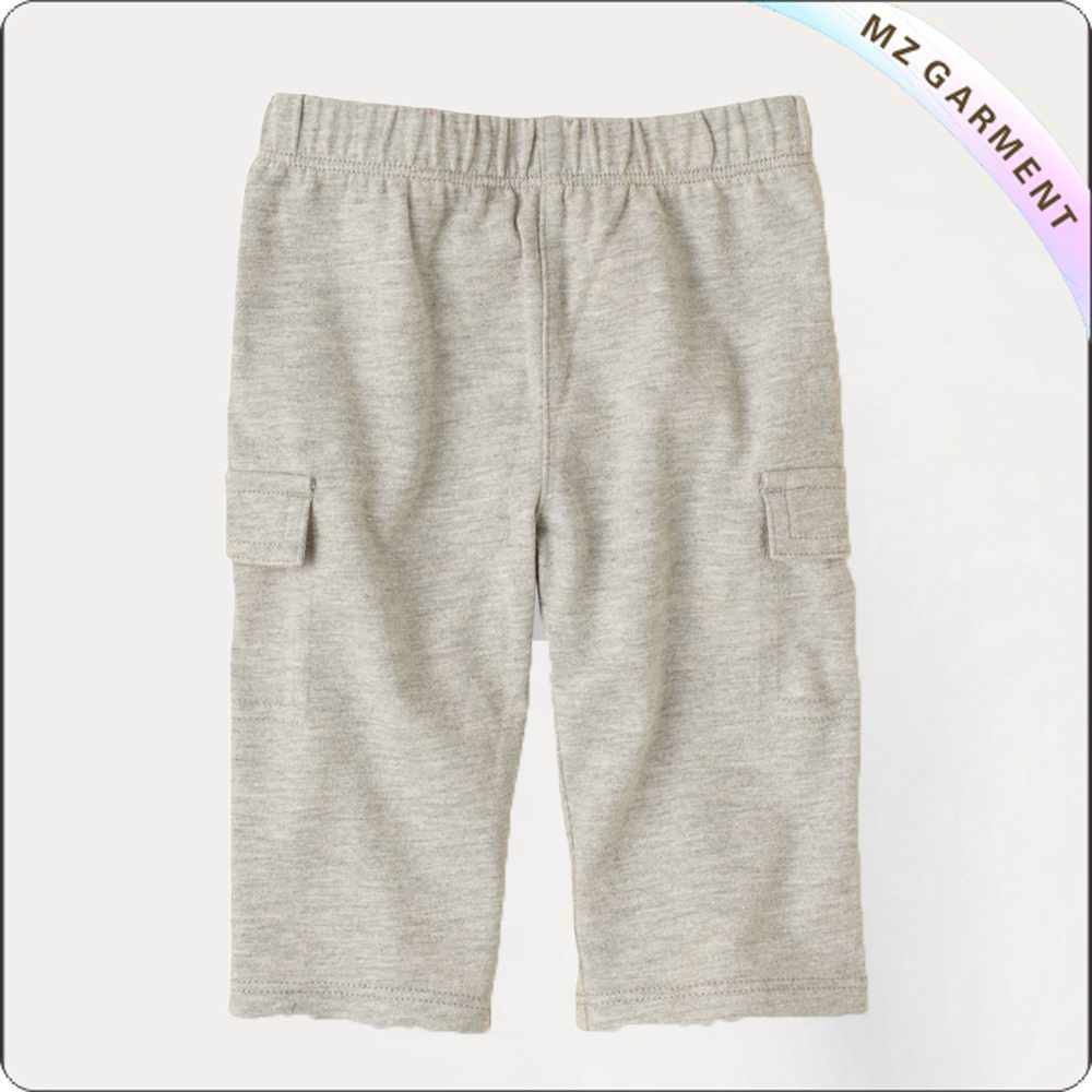 Grey Cover-Knee Pants