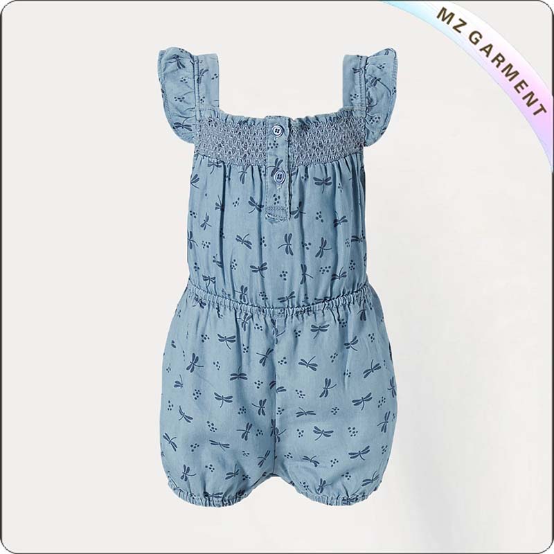Kleuren Blauw Snapsuit