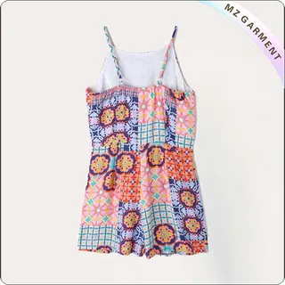 Floral Print Snapsuit