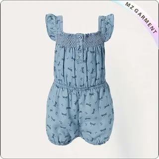 Kleuren Blauw Snapsuit