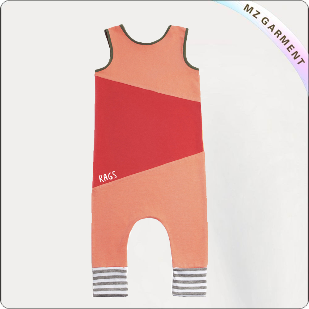 Kids Contrast Romper