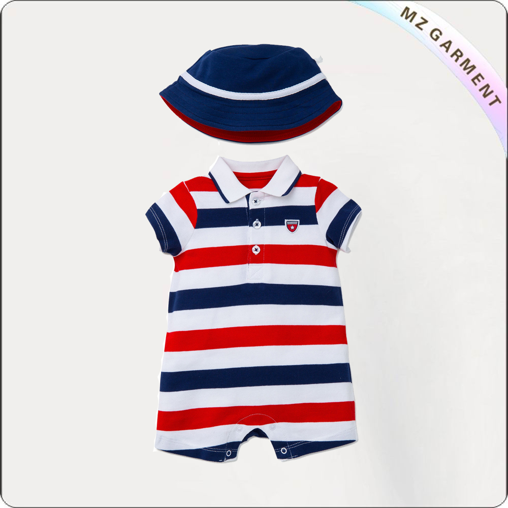 Kids Stripe Romper