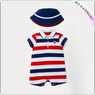 Kids Stripe Romper