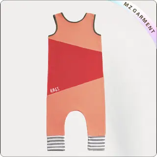 Kids Contrast Romper