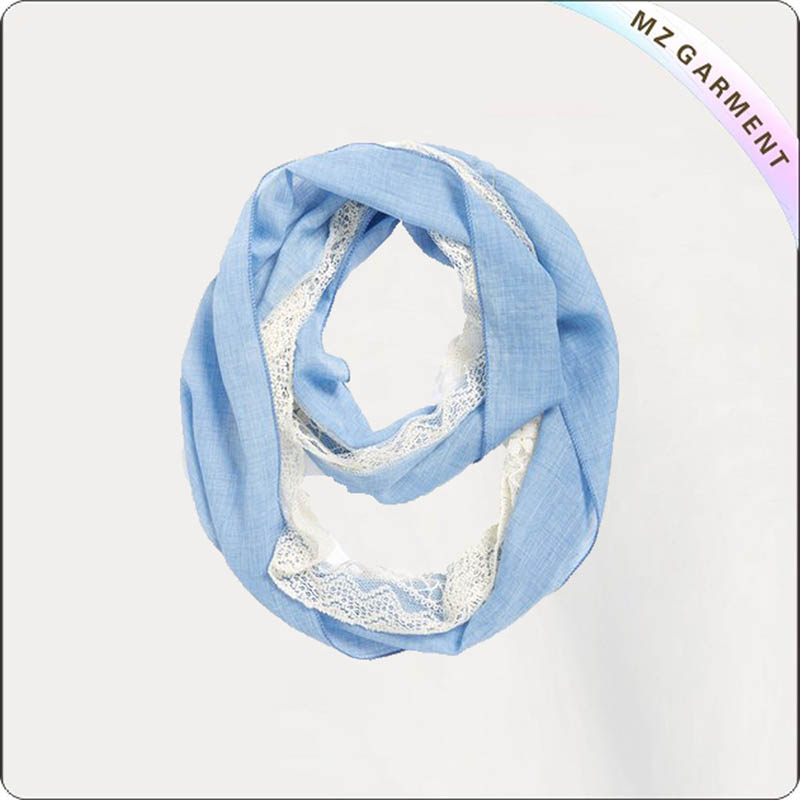 Blue Lace Scarf