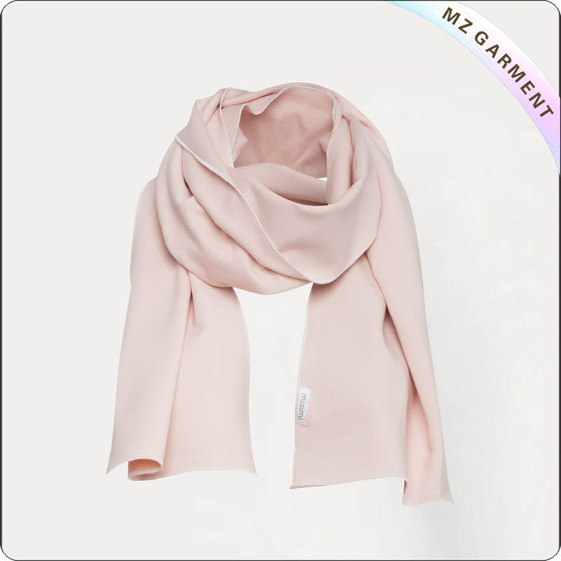Pink Cotton Scarf