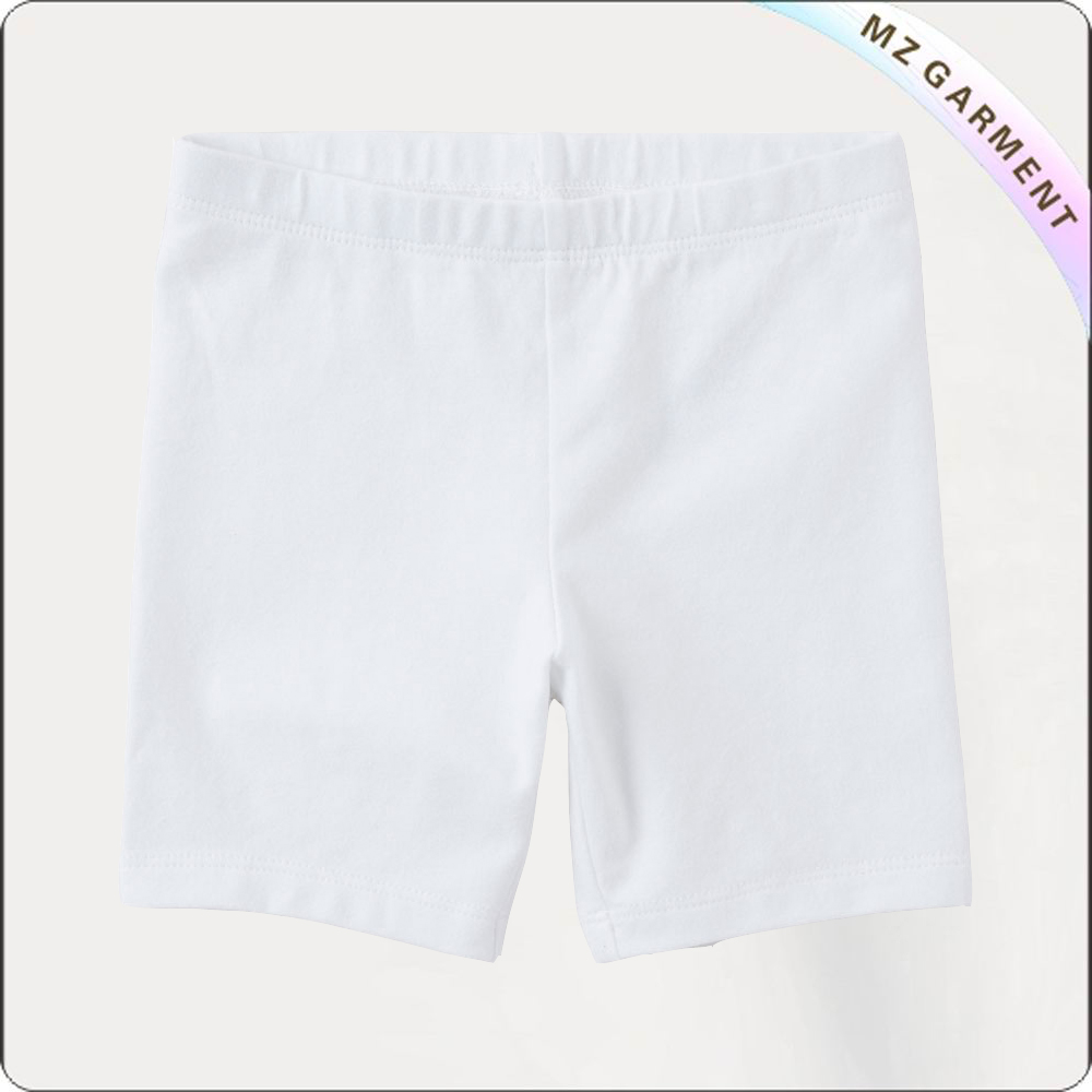Toddler Boys Utility White Shorts