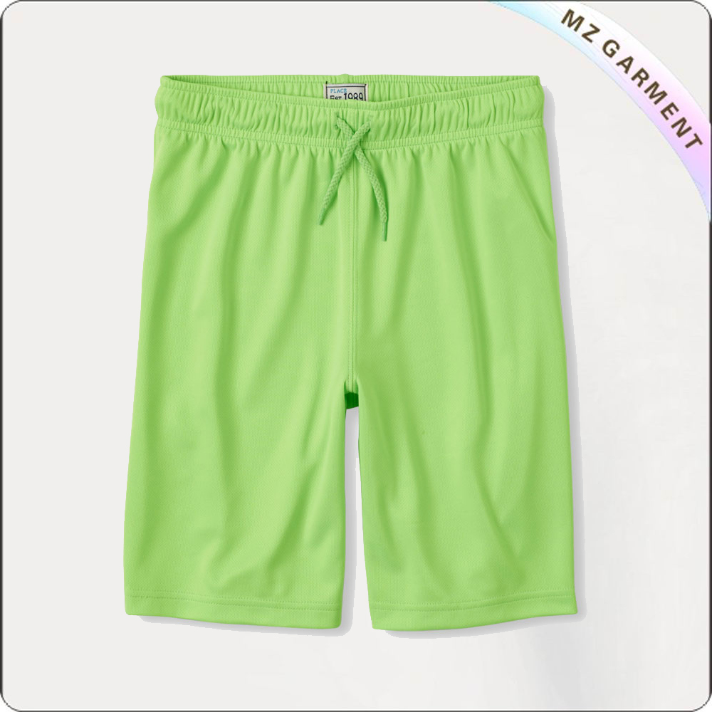 Green Active Shorts