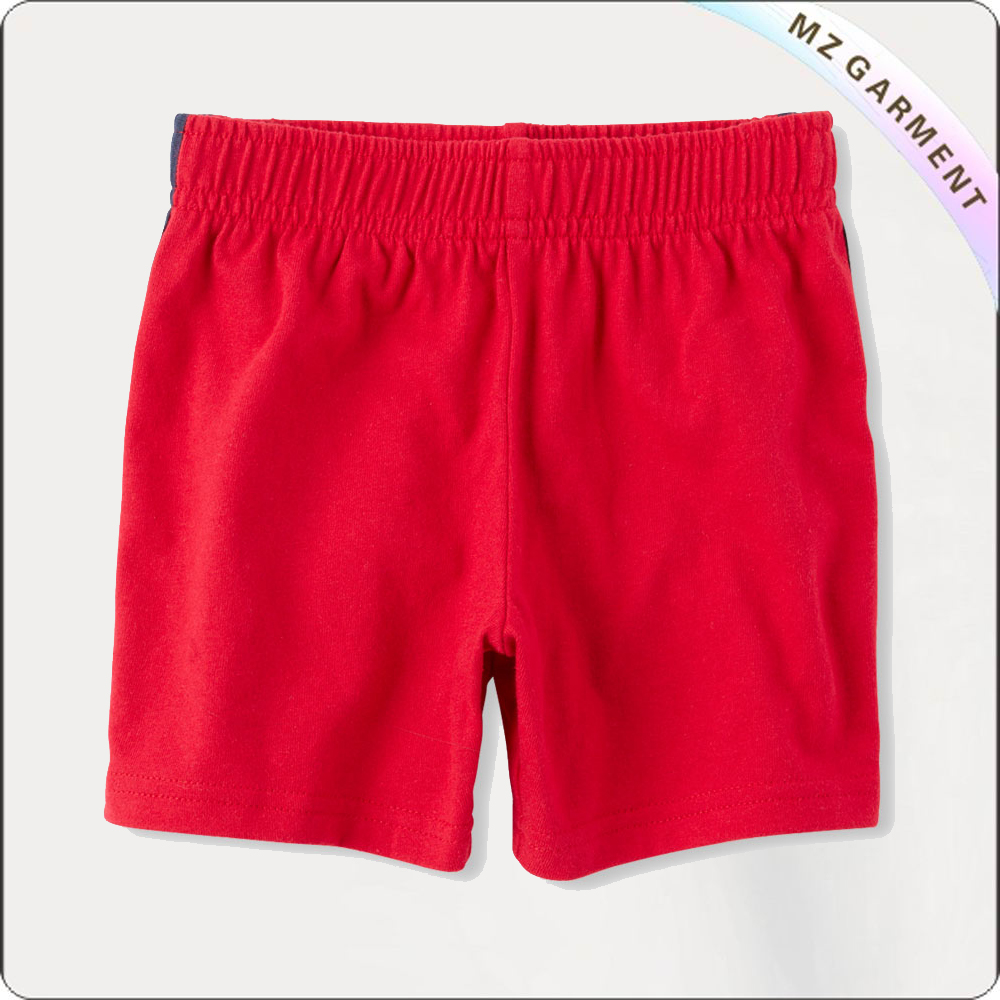 Red Active Shorts