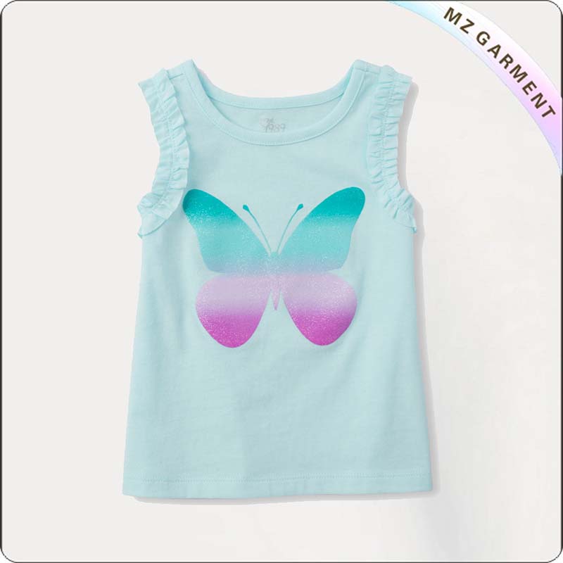 Kids Butterfly Singlet
