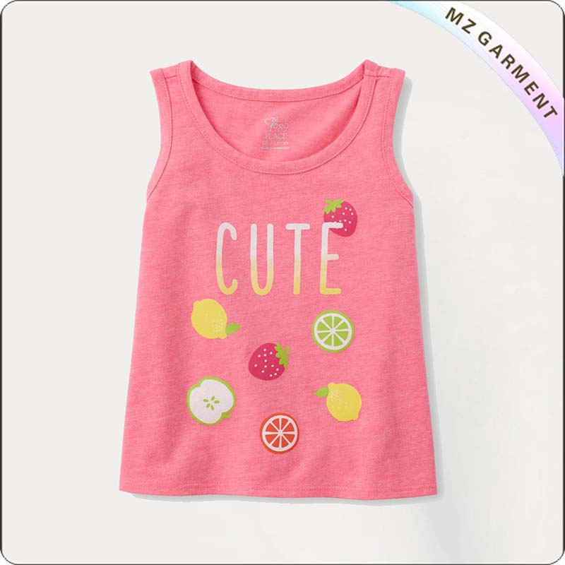 Kids Cute Singlet