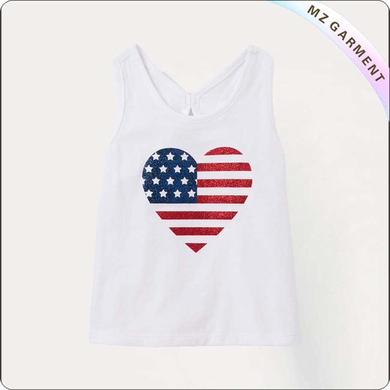 Kids Heart Singlet
