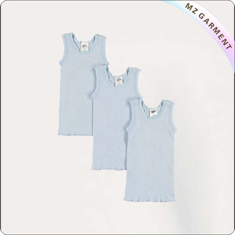 Kids Light Blue Singlet