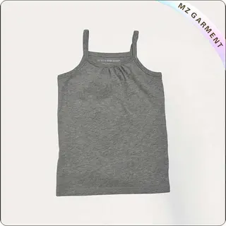 Girls Grey Singlet