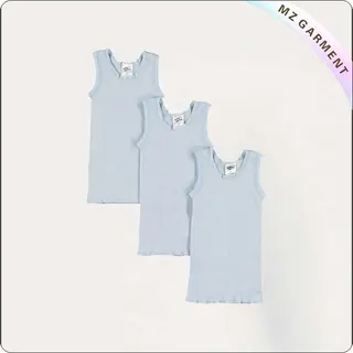 Kids Light Blue Singlet