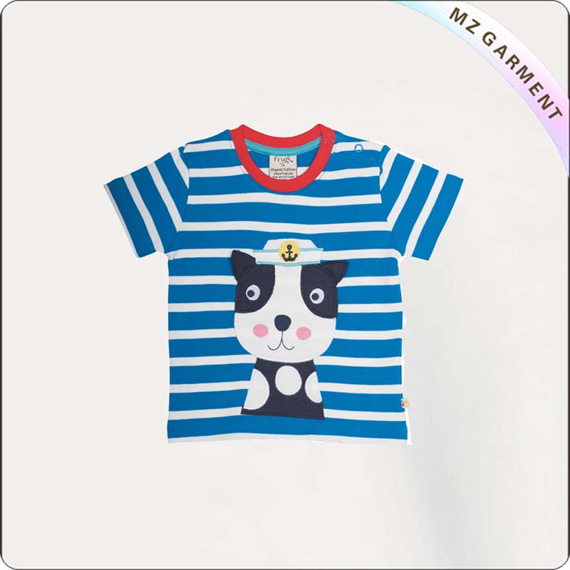 Kids Cat Printed T-Shirt
