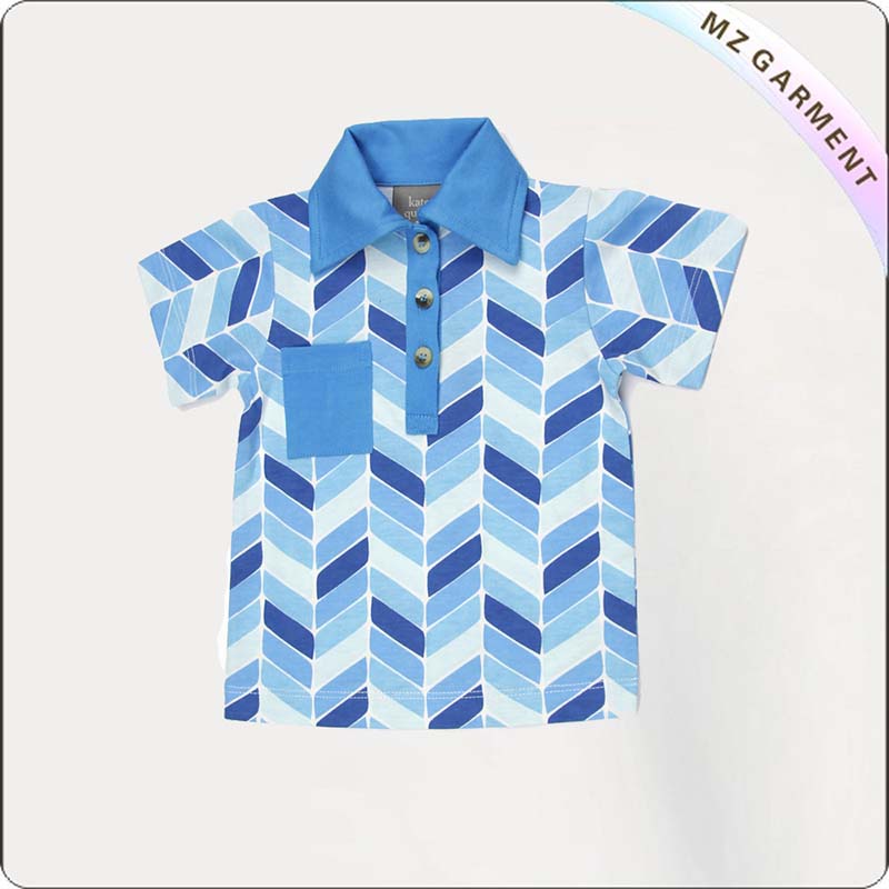 Kids Collared Vintage T-Shirt