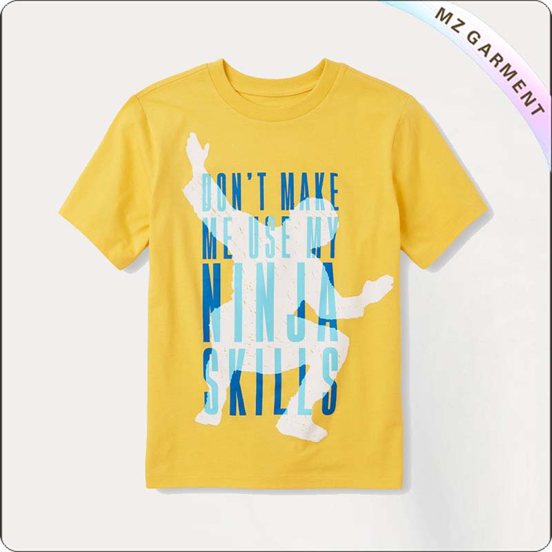 Kids Yellow Tee Shirt