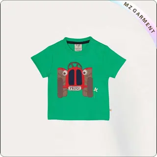 Kids Wheels Short Sleeve Tee Shirt