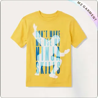 Kids Yellow Tee Shirt