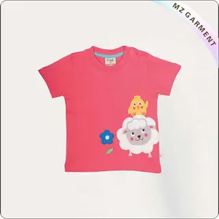 Sheep & Chickens Printed Tee Shirt
