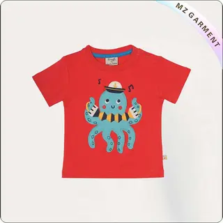 Kids Octopus Tee Shirt