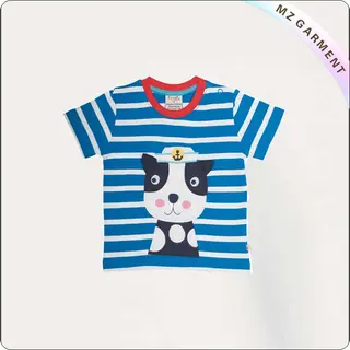 Kids Cat Printed T-Shirt