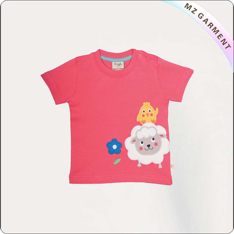 Sheep & Chickens Printed Tee Shirt