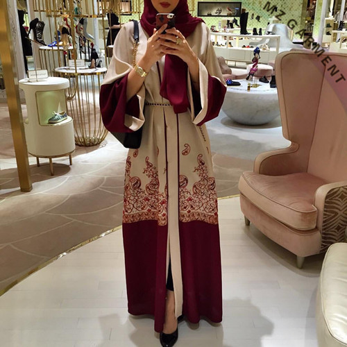 Modern Islamic Clothing for Women, S/M/L/XL, Cotton, Polyester