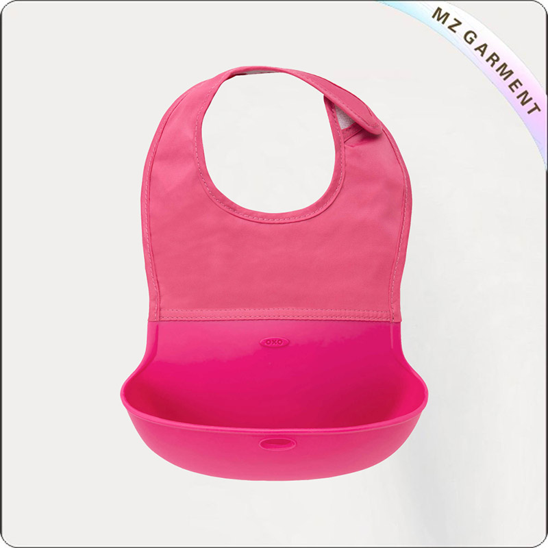 Baby Fuchsia Food Inspired Bib