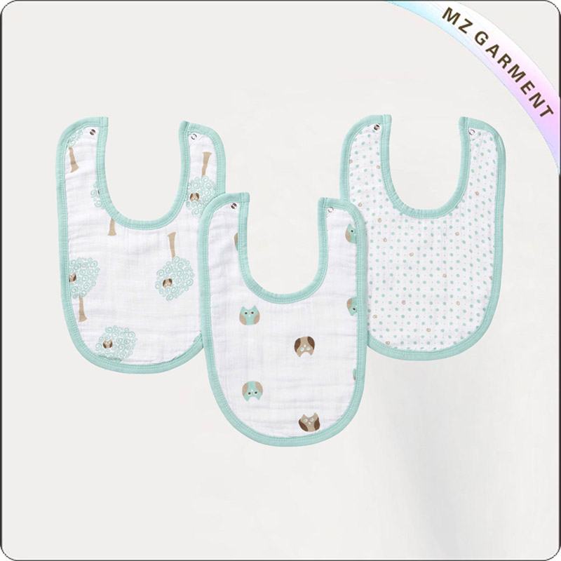Organic Cotton Jungle Jive Little Bib