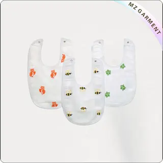Organic Cotton Bees Bib