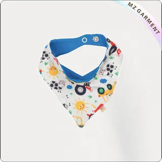 Baby Piccalilly Jungle Bandana Bib