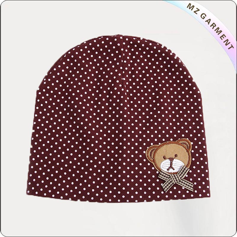 Dot Brown Cap