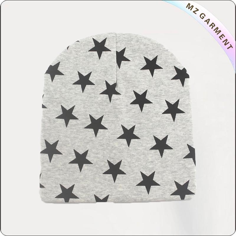 Navy Star Grey Cap