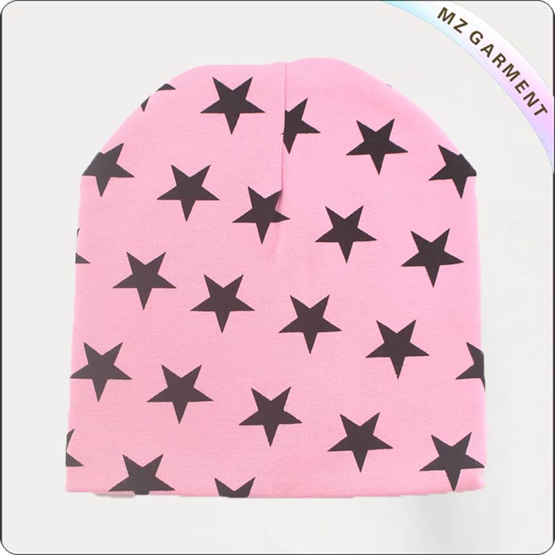 Navy Star Pink Cap