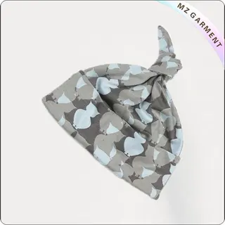100% Organic Cotton Knot Cap Owl
